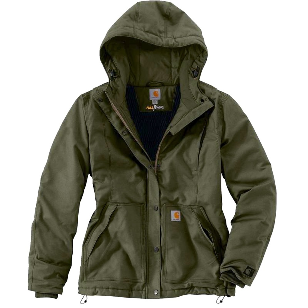 Carhartt Women’s Cryder Jacket Large Green